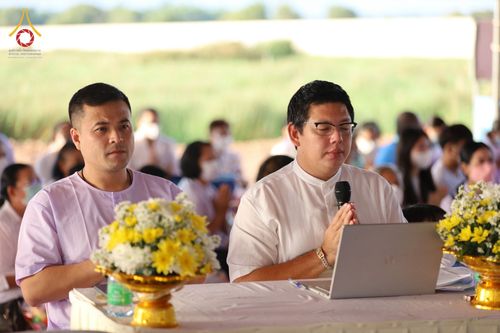 ภาพ No.76170:พิธีกลั่นแผ่นดินสร้างมหาเจดีย์ปัตตานี , พิธีตักบาตรแด่พระภิกษุสงฆ์ 159 รูป ,  พิธีทอดผ้าป่า , พิธีโปรยรัตนชาติ ,  พิธีจุดประทีปถวายเป็นพุทธบูชา ณ ศูนย์อบรมเยาวชนปัตตานี จ.ปัตตานี วันอาทิตย์ที่ 5 กุมภาพันธ์ พ.ศ.2566