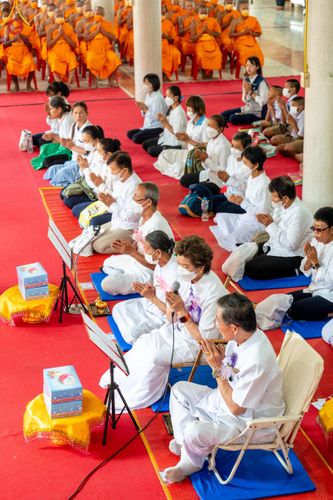 ภาพ No.106458:พิธีทอดผ้าป่าทำนุบำรุงศาสนสถาน ณ วัดใหม่พิบูลย์ผล ต.บางเลน อ.สองพี่น้อง จ.สุพรรณบุรี วันที่ 5 มกราคม พ.ศ. 2567