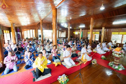 พิธีทอดกฐินสามัคคีทั่วไทย 5,000 วัด ณ วัดป่าหมาก จ.แม่ฮ่องสอน วันที่ 11 พฤศจิกายน พ.ศ. 2566