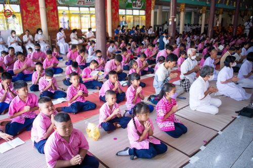 ภาพ No.115385:พิธีทอดผ้าป่าทำนุบำรุงศาสนสถาน ณ วัดศิลามูล ต.หินมูล อ.บางเลน จ.นครปฐม วันที่ 19 มกราคม พ.ศ. 2567