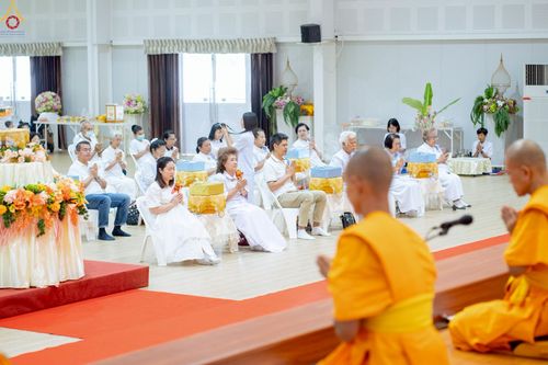 ภาพ No.236683:วันจันทร์ที่ 28 กรกฎาคม พ.ศ. 2568 พิธีทอดผ้าป่าเพื่อปรับปรุงหมู่กุฏิพระ 3 หลัง ณ ศูนย์อบรมเยาวชนกาญจนบุรี ต.เกาะสำโรง อ.เมืองกาญจนบุรี จ.กาญจนบุรี