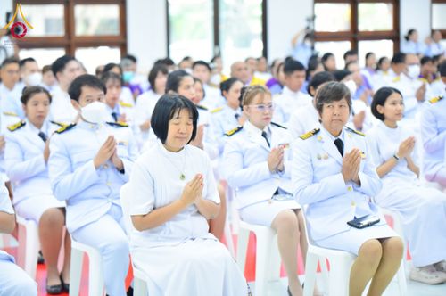 ภาพ No.227060:วันอังคารที่ 3 มิถุนายน พ.ศ. 2568 นายอำเภอคลองหลวง นำพสกนิกรรวมใจภักดิ์ สมเด็จพระนางเจ้าฯ พระบรมราชินี เนื่องในโอกาสวันเฉลิมพระชนมพรรษา ณ อาคารปลูกศรัทธา 2 วัดพระธรรมกาย อ.คลองหลวง จ.ปทุมธานี