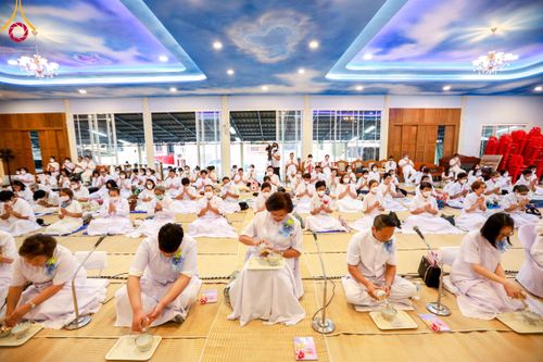 ภาพ No.115613:พิธีถวายภัตตาหารเป็นสังฆทาน แด่คณะพระธรรมยาตรา ปีที่ 12 วันที่ 20 มกราคม พ.ศ. 2567 ณ วัดโบสถ์(บน) บางคูเวียง จ.นนทบุรี