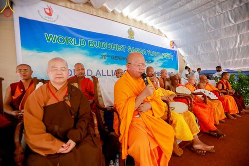 ภาพ No.142497:พิธีถวายมหาสังฆทานพระนานาชาติ 100 รูป ณ วัดนาคทีปะ ราชมหาวิหาร  เกาะนาคทีปะ คาบสมุทร จัฟฟ์น่า จังหวัดเหนือ ประเทศศรีลังกา  วันเสาร์ที่ 22 มิถุนายน พ.ศ. 2567