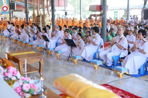 ภาพ No.106549:พิธีทอดผ้าป่าทำนุบำรุงศาสนสถาน ณ วัดใหม่นพรัตน์ ต.เนินมะปราง  อ.สองพี่น้อง จ.สุพรรณบุรี วันที่ 5 มกราคม พ.ศ. 2567