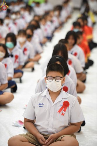 ภาพ No.102308:วันรวมพลังเด็กดี ผู้นำฟื้นฟูศีลธรรมโลก จังหวัดสระบุรี ณ ห้างทวีกิจคอมเพล็กซ์  อ.เมือง จ.สระบุรี วันพุธที่ 13 ธันวาคม พ.ศ. 2566