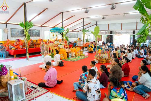 ภาพ No.98182:พิธีทอดกฐินสามัคคีทั่วไทย 5,000 วัด ณ วัดสามัคคีกิตยาราม ต.เบิกไพร อ.จอมบึง จ.ราชบุรี วันที่ 25 พฤศจิกายน พ.ศ. 2566