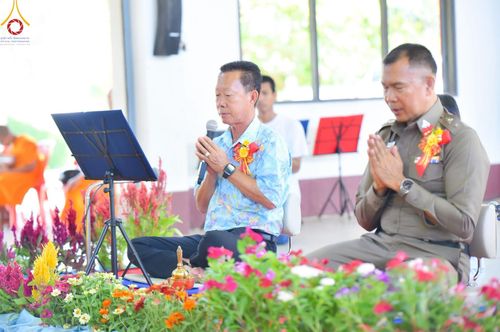 ภาพ No.217537:วันอาทิตย์ที่ 13 เมษายน พ.ศ. 2568 พิธีตักบาตรฉลองสามเณรใหม่ ศูนย์ปฏิบัติธรรมเขาคิชฌกูฏ โครงการบรรพชาสามเณรภาคฤดูร้อน