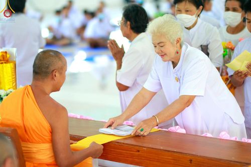 ภาพ No.97538:พิธีทอดกฐินสามัคคีเพื่อสร้างกำแพงแก้ว ณ ธุดงคสถานนครสวรรค์  วันที่ 19 พฤศจิกายน พ.ศ. 2566