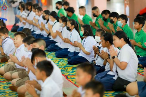 ภาพ No.106492:พิธีทอดผ้าป่าทำนุบำรุงศาสนสถาน ณ วัดอัมพวัน ต.เทศบาลเมือง อ.สองพี่น้อง จ.สุพรรณบุรี วันที่ 5 มกราคม พ.ศ. 2567