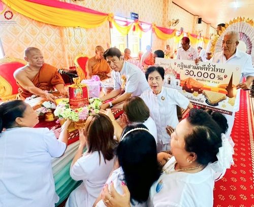 ภาพ No.164053:โครงการกฐินสามัคคีทั่วไทย 30,000 วัด บูชาธรรม 80 ปี หลวงพ่อธัมมชโย โดย คณะศิษยานุศิษย์วัดพระธรรมกาย ณ วัดเสาธง จ.พระนครศรีอยุธยา วันที่ 20 ตุลาคม พ.ศ. 2567
