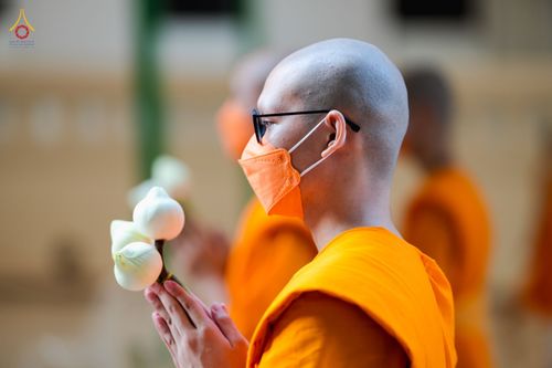 ภาพ No.80687:พิธีอุปสมบทสามเณรเตรียม DCI รุ่นที่20 จำนวน 15 รูป ณ อุโบสถพระไตรปิฎก วัดพระธรรมกาย วันเสาร์ที่ 6 พฤษภาคม พ.ศ. 2566