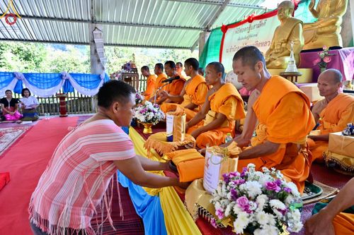 ภาพ No.99305:พิธีทอดกฐินสามัคคีทั่วไทย 5,000 วัด (สร้างที่พักสงฆ์) ณ สำนักสงฆ์บ้านแม่ลิดหลวง อ.แม่สะเรียง จ.แแม่ฮ่องสอน วันที่ 25 พฤศจิกายน พ.ศ.2566