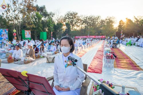 ภาพ No.75684:พิธีเจริญพระพุทธมนต์ และ ตักบาตรพระ 1,111 รูป  บำเพ็ญกุศลเพื่อถวายพระพรชัยมงคลแด่  สมเด็จพระเจ้าลูกเธอ เจ้าฟ้าพัชรกิติยาภา นเรนทิราเทพยวดี กรมหลวงราชสาริณีสิริพัชร มหาวัชรราชธิดา วันเสาร์ที่ 11 กุมภาพันธ์ พ.ศ. 2566 ณ วัดห้วยตองสัก อ.จอมทอง จ.เชียงใหม่