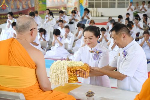 ภาพ No.91894:พิธีทอดกฐินสามัคคีทั่วไทย สร้างกำแพงแก้ว ดูแลสามเณรน้อยเตรียมบาลีนาคหลวงประโยค 9 ณ ศูนย์เบญจธรรม เขตดอนเมือง จ.กรุงเทพมหานคร วันศุกร์ที่ 3 พฤศจิกายน พ.ศ.2566