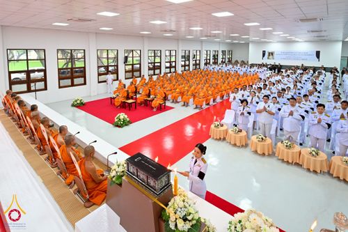 ภาพ No.262458:วันที่ 30 ตุลาคม พ.ศ. 2568 พสกนิกรอำเภอคลองหลวง จัดพิธีบำเพ็ญกุศลสัตตมวาร ถวายพระราชกุศลแด่สมเด็จพระพันปีหลวง ณ วัดพระธรรมกาย