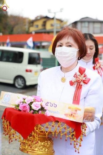 ภาพ No.100830:พิธีทอดกฐินสามัคคีบำรุงวัด ณ วัดพระธรรมกายคานากาว่า ประเทศญี่ปุ่น ในวันอาทิตย์ที่ 26 พฤศจิกายน พ.ศ. 2566