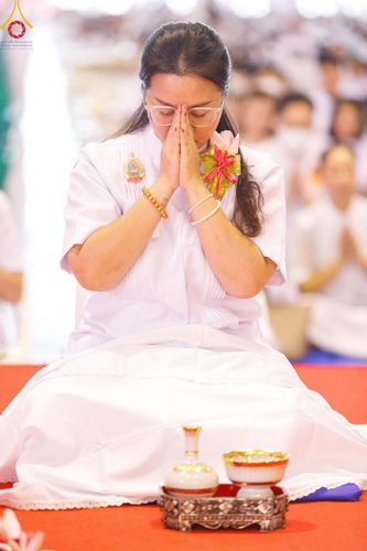 ภาพ No.126493:พิธีตักบาตร ในวันอาทิตย์ต้นเดือนที่ 3 มีนาคม พ.ศ. 2567 ณ บ้านแก้วเรือนทองคุณยายฯ วัดพระธรรมกาย