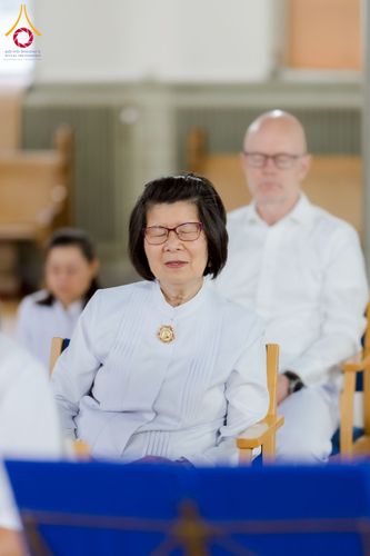 ภาพ No.232736:วันอาทิตย์ที่ 6 กรกฏาคม พ.ศ. 2568 พิธีบูชาข้าวพระ ณ วัดพระธรรมกายนอร์ธสวีเดน