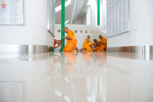 ภาพ No.250613:วันอังคารที่ 7 ตุลาคม พ.ศ. 2568 พิธีมหาปวารณาออกพรรษา ณ โบสถ์พระไตรปิฎก วัดพระธรรมกาย