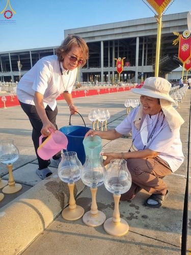 ภาพ No.125341:V.27 มาฆะ สาธุ  การรับบุญเตรียมงาน ปฎิบัติงาน เก็บงาน ของเจ้าหน้าที่หน่วยงานต่างๆ เพื่อวันมาฆบูชา วันเสาร์ที่ 24 กุมภาพันธ์  พ.ศ. 2567 ณ วัดพระธรรมกาย จ.ปทุมธานี