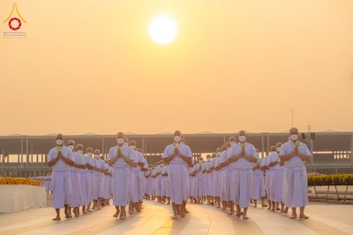 ภาพ No.63118:โครงการอุปสมบทหมู่ บูชาธรรมหลวงพ่อธัมมชโย พ.ศ.2567 ณ ลานธรรม พระมหาธรรมกายเจดีย์ วัดพระธรรมกาย วันที่ 13 เมษายน พ.ศ.2567