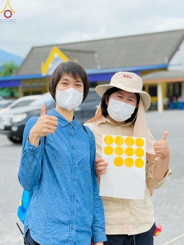 ภาพ No.211119:วันเสาร์ที่ 15 มีนาคม พ.ศ. 2568  การเตรียมงานของเจ้าหน้าที่ เพื่องานฉลองปทุมเจดีย์ ณ ศูนย์อบรมเยาวชนปัตตานี