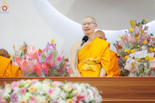 ภาพ No.100594:พิธีทอดกฐินสามัคคี เพื่อสร้างถนนธรรมวิถี ณ ศูนย์อบรมเยาวชนบางปะหัน จ.พระนครศรีอยุธยา วันอาทิตย์ที่ ๒๖ พฤศจิกายน พ.ศ. ๒๕๖๖