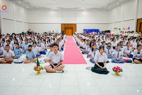 ภาพ No.105092:วันรวมพลังเด็กดี V-star ผู้นำฟื้นฟูศีลธรรมโลก จังหวัดภูเก็ต วันที่ 19 ธันวาคม พ.ศ. 2566 ณ โรงเรียนเมืองถลาง จ.ภูเก็ต