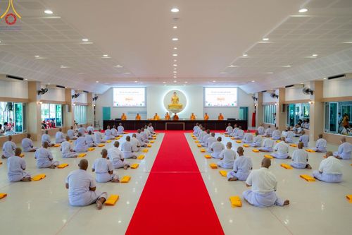 ภาพ No.102149:พิธีบรรพชาธรรมทายาท ในโครงการอุปสมบทหมู่ รุ่นบูชาธรรมมหาปูชนียาจารย์ ณ วัดเขาตะแบก อ.ศรีราชา จ.ชลบุรี วันเสาร์ที่ 9 ธันวาคม พ.ศ. 2566