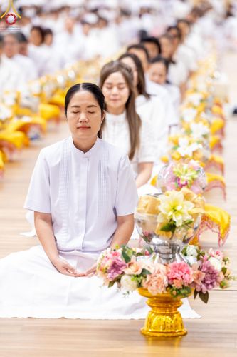 ภาพ No.206868:พิธีถวายโคมมาฆประทีป น้อมถวายเป็นพุทธบูชา แด่คณะพระภิกษุ สามเณร วัดพระธรรมกาย วันอาทิตย์ที่ 9 กุมภาพันธ์ พ.ศ. 2568 ณ ห้องแก้วสารพัดนึก 2 สภาธรรมกายสากล วัดพระธรรมกาย จังหวัดปทุมธานี