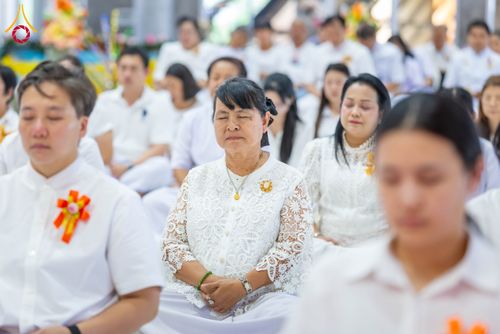 ภาพ No.315627:วันอาทิตย์ ที่ 22 มีนาคม พ.ศ. 2569 พิธีทอดผ้าป่าฉลองพระประธาน พิธีประดิษฐานพระบรมสารีริกธาตุในองค์พระประธาน พิธีจารึกชื่อบรรจุในแผ่นฌาน ณ ศูนย์ปฏิบัติธรรมสมุทรปราการ (บางบ่อ)