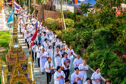 ภาพ No.291910:วันที่ 9 มกราคม พ.ศ. 2569 พิธีทอดผ้าป่าทำนุบำรุงศาสนสถาน ณ วัดศรีเมือง จ.สมุทรสาคร ในโครงการธรรมยาตรา กตัญญูบูชา มหาปูชนียาจารย์ พระมงคลเทพมุนี(สด จนฺทสโร) พระผู้ปราบมาร อนุสรณ์สถาน 7 แห่ง ปีที่ 14