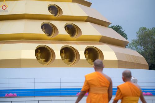 ภาพ No.84788:พิธีอธิษฐานพรรษา ของคณะสงฆ์ ในวันเข้าพรรษา แรม 1 ค่ำ เดือน 8 วันที่ 2 สิงหาคม พ.ศ. 2566 ณ โบสถ์พระไตรปิฎก วัดพระธรรมกาย ต.คลองสาม อ.คลองหลวง จ.ปทุมธานี