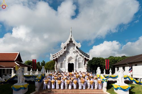 ภาพ No.94431:พิธีทอดกฐินสามัคคี เพื่อสร้างพระเจดีย์ ณ วัดกิ่วลม ต.บ่อหลวง อ.ฮอด จ.เชียงใหม่ วันเสาร์ที่ 11 พฤศจิกายน พ.ศ. 2566