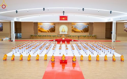 ภาพ No.217142:วันเสาร์ที่ 12 เมษายน พ.ศ. 2568 พิธีบรรพชา พิธีขอศีลและขอนิสสัย พิธีมอบบาตร ในโครงการอุปสมบทหมู่ บูชาธรรมหลวงพ่อธัมมชโย, โครงการธรรมทายาท ระดับอุดมศึกษา รุ่นที่ 52 ,  โครงการบวชพระนานาชาติ AEC & WAB CEO รุ่นที่ 4 ณ วัดพระธรรมกาย