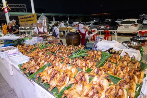 ภาพ No.121514:พิธีถวายภัตตาหารเป็นสังฆทาน แด่คณะพระธรรมยาตรา ปีที่ 12 วันที่ 31 มกราคม พ.ศ. 2567 ณ สภาธรรมกายสากล วัดพระธรรมกาย