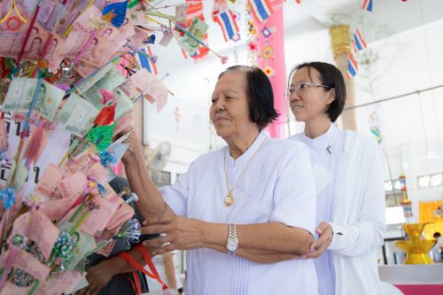 ภาพ No.96211:พิธีทอดกฐินสามัคคีทั่วไทย 5,000 วัด ณ วัดไทรอารีรักษ์ จ.ราชบุรี วันที่ 19 พฤศจิกายน พ.ศ. 2566