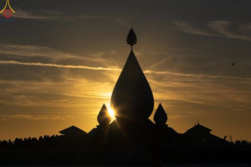 ภาพ No.211867:วันจันทร์ที่ 17 มีนาคม พ.ศ. 2568 พิธีตักบาตรพระกว่า 300 รูป ฉลองพิธีประดิษฐานพระบรมสารีริกธาตุ ณ ปทุมเจดีย์ เจดีย์พระพุทธเจ้า 5 พระองค์ ศูนย์อบรมเยาวชนปัตตานี บ้านโคกดีปลี ตำบลตุยง อำเภอหนองจิก จังหวัดปัตตานี