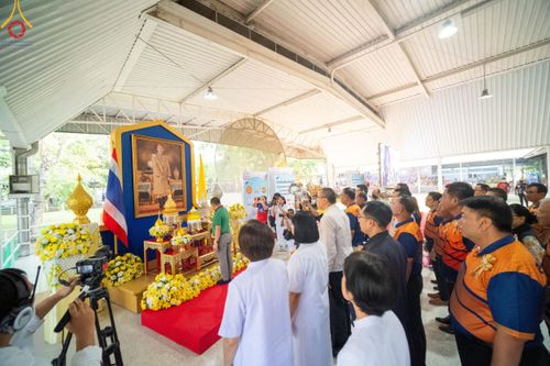 ภาพ No.111347:กิจกรรมงานวันเด็กแห่งชาติ รวมพลังเด็กเก่งและดี สร้างความดีสากล ปีที่ 6 ร่วมจัดโดย เทศบาลเมืองท่าโขลง พุทธสมาคมปทุมธานี องค์การบริหารส่วนตำบลคลองสาม ณ วัดพระธรรมกาย จ.ปทุมธานี วันที่ 13 มกราคม พ.ศ. 2567