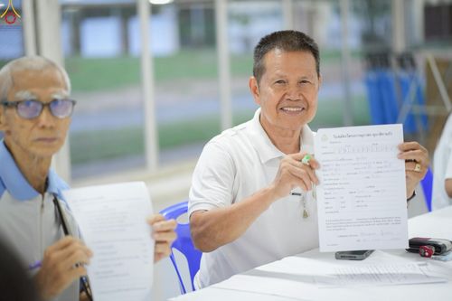 ภาพ No.248318:วันที่ 26-28 กันยายน พ.ศ. 2568 โครงการอบรมอุบาสกแก้ว อุบาสิกาแก้ว รุ่นที่ 3 ตัวแทนทอดกฐินสามัคคีทั่วไทย 30,000 วัด ณ ธุดงคสถานล้านนา อ.สันทราย จ.เชียงใหม่