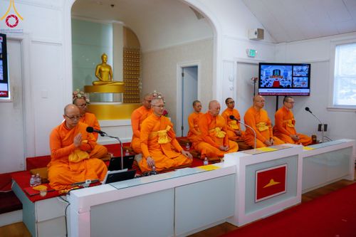 ภาพ No.98107:พิธีทอดกฐินสมปรารถนา วัดพระธรรมกายบอสตัน รัฐแมสซาชูเสตส์ ประเทศสหรัฐอเมริกา วันที่ 19 พฤศจิกายน พ.ศ. 2566