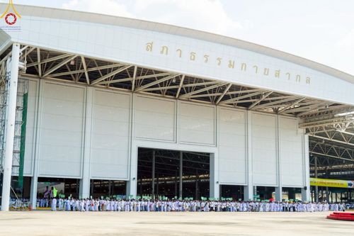 ภาพ No.219529:วันอังคารที่ 22 เมษายน พ.ศ. 2568 พิธีถวายมหาสังฆทานคณะสงฆ์ 40,000 กว่าวัดทั่วประเทศ เนื่องในวันคุ้มครองโลก ณ วัดพระธรรมกาย จ.ปทุมธานี