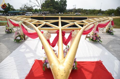 ภาพ No.123941:พิธีทอดผ้าป่า ปิดแผ่นทองค้ำฟ้า ครบรอบ 1 ปี สถาปนาอาคาร 80 ปี หลวงพ่อธัมมชโย ณ ศูนย์ปฏิบัติธรรมวิหารแดง ตำบลเจริญธรรม อำเภอวิหารแดง จ.สระบุรี วันที่ 18 กุมภาพันธ์ พ.ศ. 2567