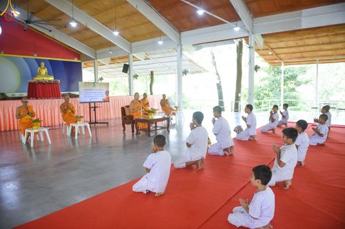 ภาพ No.90940:โครงการบรรพชาสามเณร ศูนย์ปฏิบัติธรรมบุญประสาน จ.นครราชสีมา ระหว่างวันที่ 11 - 31 ตุลาคม พ.ศ. 2566