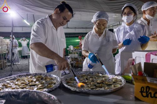 ภาพ No.109837:ถวายภัตตาหารเป็นสังฆทาน แด่คณะพระธรรมยาตราฯ ปีที่ 12 วันที่ 11 มกราคม พ.ศ. 2567 ณ อนุสรณ์สถานคลองบางนางแท่น  อ.สามพราน จ.นครปฐม