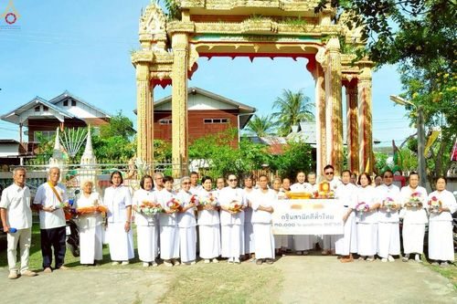 ภาพ No.264210:วันที่ 22 ตุลาคม พ.ศ. 2568 พิธีทอดกฐินสามัคคีทั่วไทย 30,000 วัด โดยคณะศิษยานุศิษย์ บูชาธรรม 81 ปี หลวงพ่อธัมมชโย ณ วัดสระบัวดอนหัน ตำบลยางคำ  อำเภอหนองเรือ จังหวัดขอนแก่น