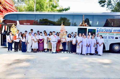 ภาพ No.182246:พิธีทอดกฐิน ณ วัดเนินบาก จ.ปราจีนบุรี ในโครงการทอดกฐินสามัคคีทั่วไทย 30,000 วัด บูชาธรรม 80 ปี หลวงพ่อธัมมชโย โดยคณะศิษยานุศิษย์วัดพระธรรมกาย วันที่ 10 พฤศจิกายน พ.ศ. 2567