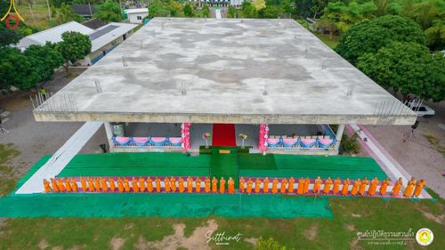 พิธีทอดกฐินสามัคคี เพื่อสมทบทุนสร้างศาลา ณ ศูนย์ปฏิบัติธรรมสวนผึ้ง จ.ราชบุรี วันที่ 19 ตุลาคม พ.ศ. 2567