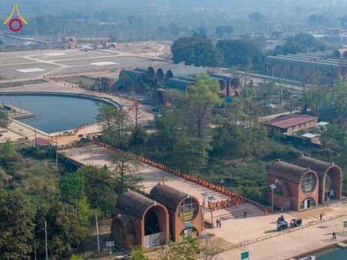 ภาพ No.131991:พิธีต้อนรับ พระ-สามเณร ธรรมยาตรา ในโครงการบรรพชา 1,250 รูป ณ แดนประสูติ สวนลุมพินี ประเทศเนปาล วันที่ 16-17 มีนาคม พ.ศ. 2567